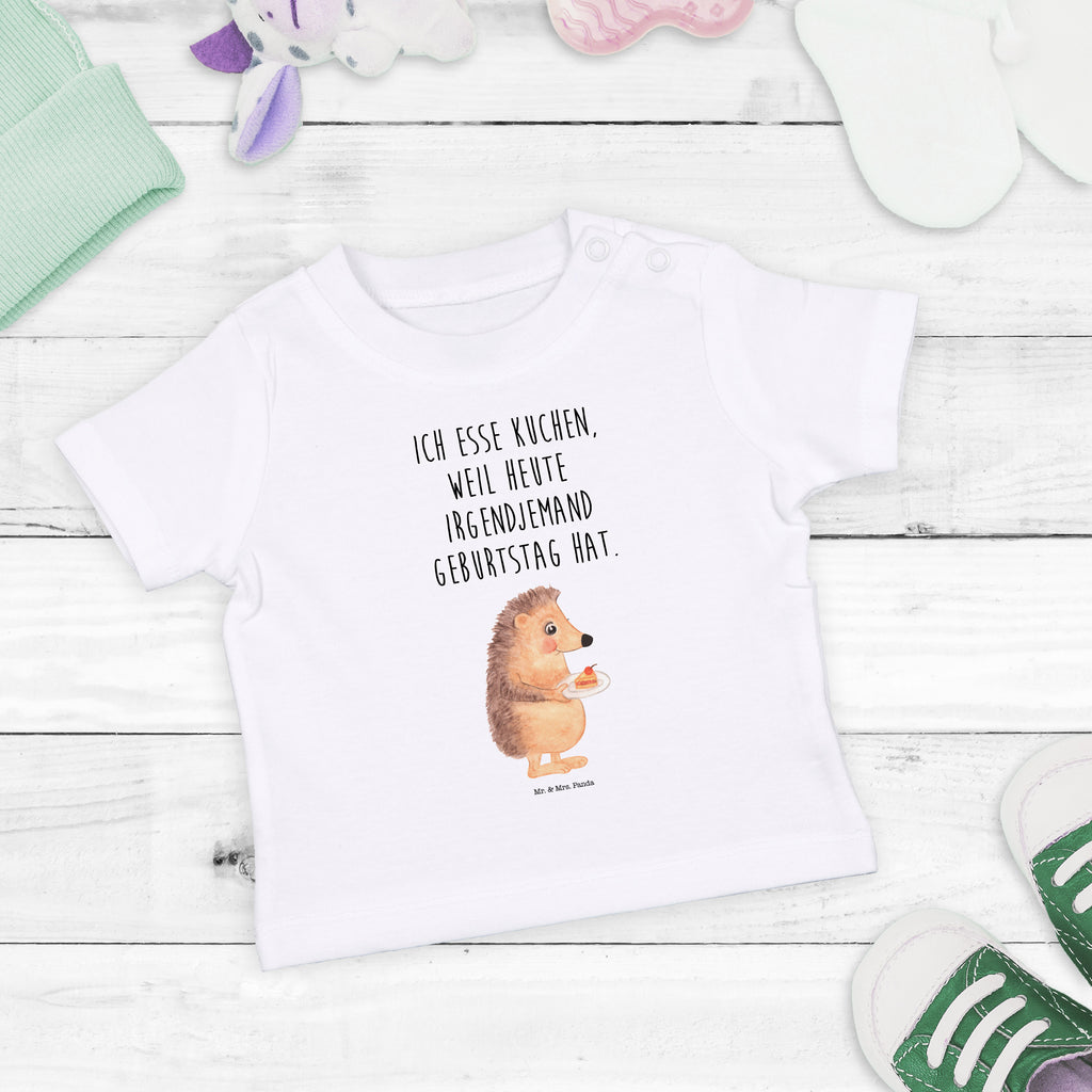 Baby T-Shirt Igel mit Kuchenstück Igel, Essen Spruch, Kuchen, Backen Geschenk, Kuchen backen, Einladung Party, Geburtstagskuchen, Torte  Mädchen,Jungen,Unisex,Motiv,Baby T-Shirt,Kurzarm  süße Tiermotive, gute Laune, lustige Sprüche, Tiere