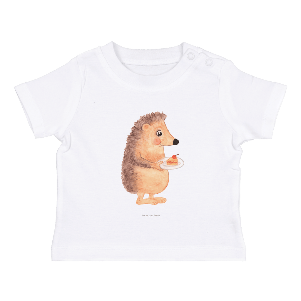 Baby T-Shirt Igel mit Kuchenstück Igel, Essen Spruch, Kuchen, Backen Geschenk, Kuchen backen, Einladung Party, Geburtstagskuchen, Torte  Mädchen,Jungen,Unisex,Motiv,Baby T-Shirt,Kurzarm  süße Tiermotive, gute Laune, lustige Sprüche, Tiere