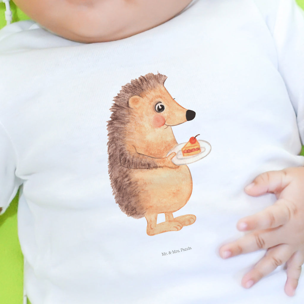 Baby T-Shirt Igel mit Kuchenstück Igel, Essen Spruch, Kuchen, Backen Geschenk, Kuchen backen, Einladung Party, Geburtstagskuchen, Torte  Mädchen,Jungen,Unisex,Motiv,Baby T-Shirt,Kurzarm  süße Tiermotive, gute Laune, lustige Sprüche, Tiere