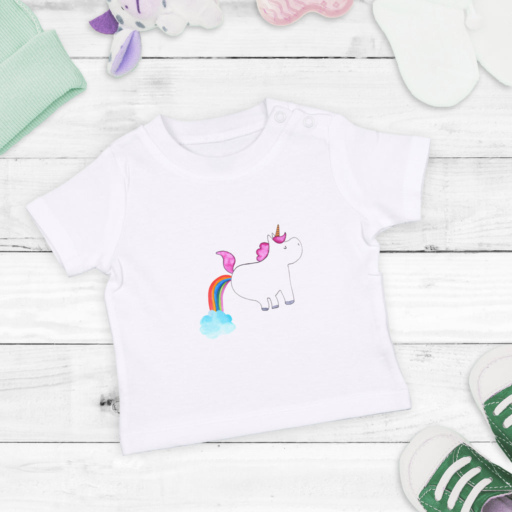 Baby T-Shirt Einhorn Pupsend Einhorn, Pups, Unicorn, Regenbogen, Glitzer, Einhornpower, Erwachsenwerden, Spaß, lustig, Freundin  Mädchen,Jungen,Unisex,Motiv,Baby T-Shirt,Kurzarm  Einhorn, Einhörner, Einhorn Deko, Pegasus, Unicorn