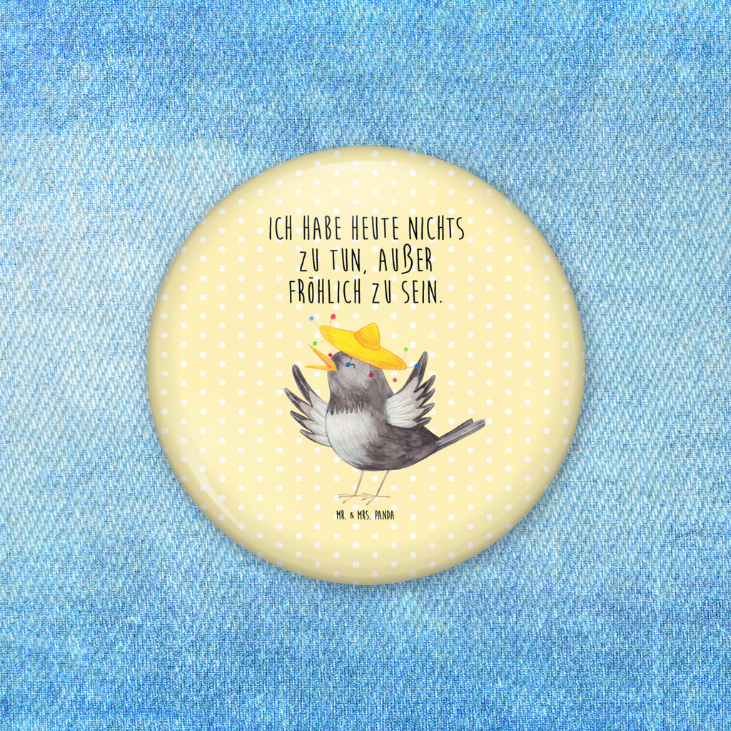 Button Rabe mit Sombrero