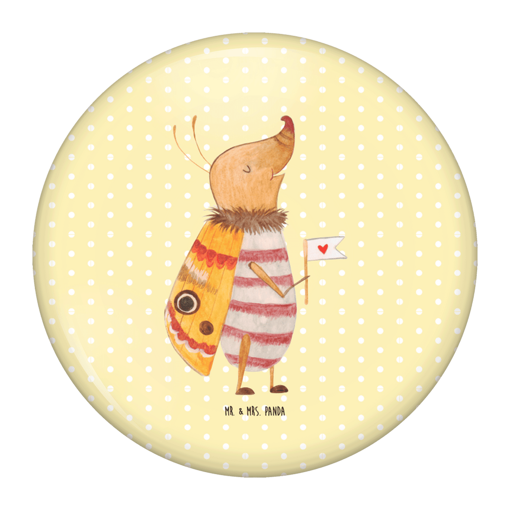 Button Nachtfalter mit Fähnchen