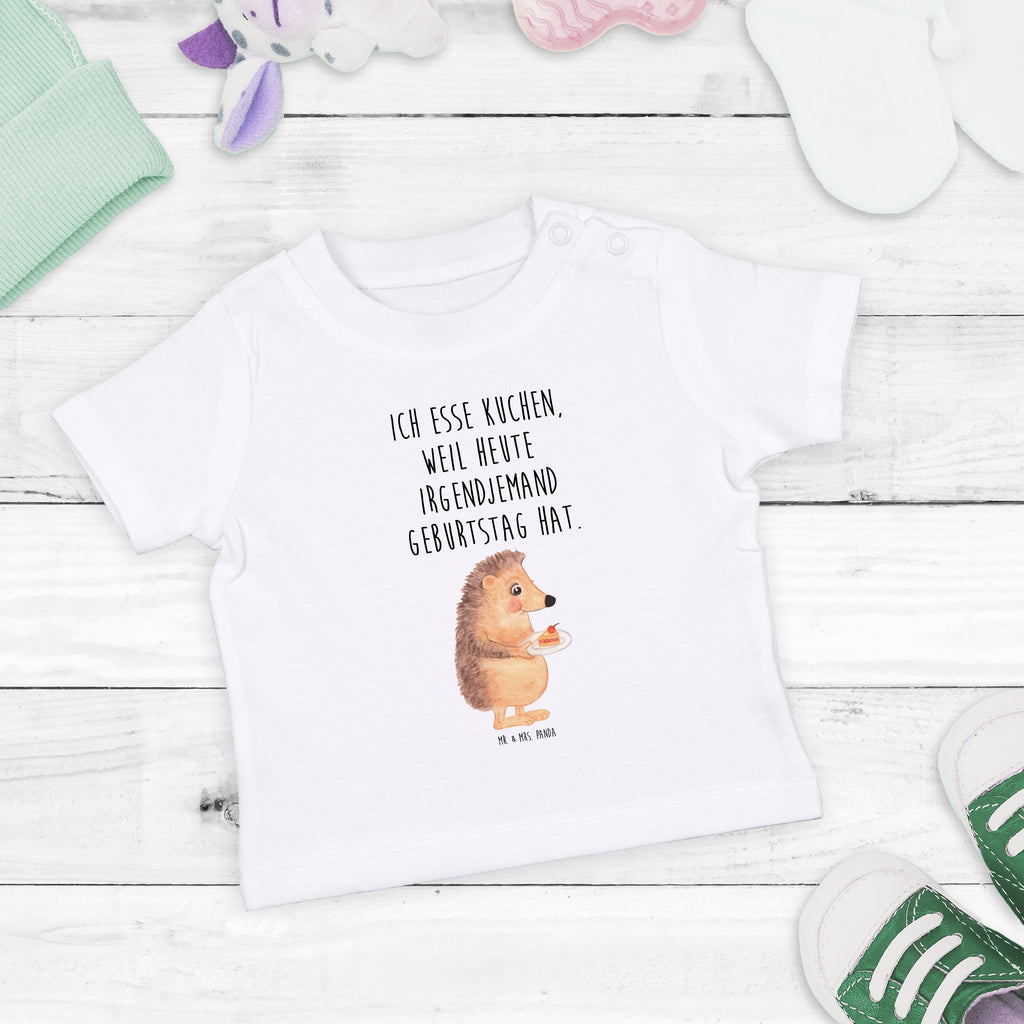 Baby T-Shirt Igel mit Kuchenstück Igel, Essen Spruch, Kuchen, Backen Geschenk, Kuchen backen, Einladung Party, Geburtstagskuchen, Torte  Mädchen,Jungen,Unisex,Motiv,Baby T-Shirt,Kurzarm  süße Tiermotive, gute Laune, lustige Sprüche, Tiere