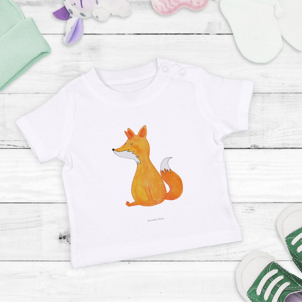 Baby T-Shirt Fuchshörnchen Fuchs, Einhorn, Einhörner, Unicorns, Fuchshörnchen, Fuchshorn, Foxycorn, Füchse Mädchen,Jungen,Unisex,Motiv,Baby T-Shirt,Kurzarm  Einhorn, Einhörner, Einhorn Deko, Pegasus, Unicorn