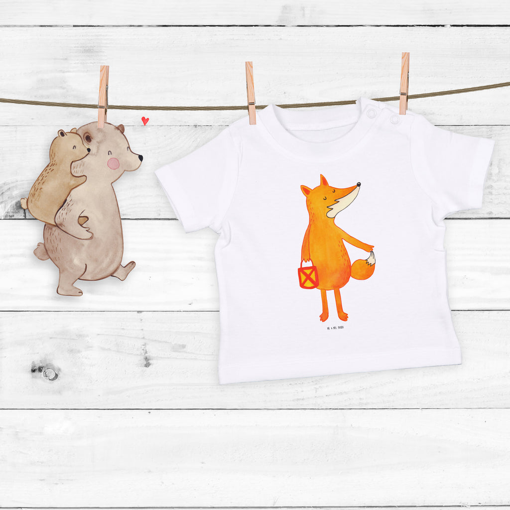Baby T-Shirt Fuchs Laterne Fuchs, Füchse, Spruch trösten, Liebeskummer Spruch, Laterne, Sankt Martin, Laternenumzug, Aufmuntern, Cäsar Otto Hugo Flaischlen Mädchen,Jungen,Unisex,Motiv,Baby T-Shirt,Kurzarm  Fuchs
