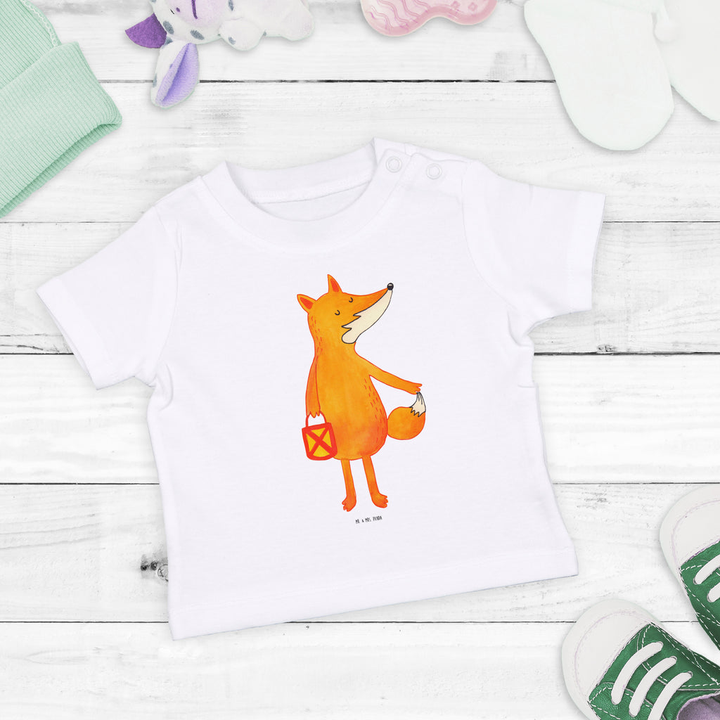 Baby T-Shirt Fuchs Laterne Fuchs, Füchse, Spruch trösten, Liebeskummer Spruch, Laterne, Sankt Martin, Laternenumzug, Aufmuntern, Cäsar Otto Hugo Flaischlen Mädchen,Jungen,Unisex,Motiv,Baby T-Shirt,Kurzarm  Fuchs