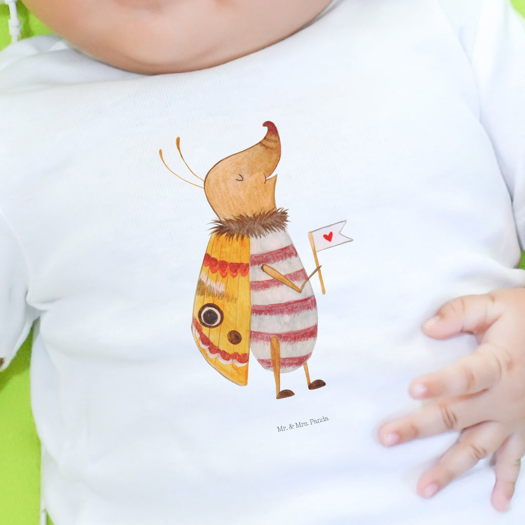 Baby T-Shirt Nachtfalter mit Fähnchen Nachtfalter, Käfer, Spruch lustig, Spruch witzig, süß, niedlich, Küche Deko, Was kostet die Welt Mädchen, Jungen, Unisex, Motiv ,Baby T-Shirt, Kurzarm, Shirt, Baby  süße Tiermotive, gute Laune, lustige Sprüche, Tiere