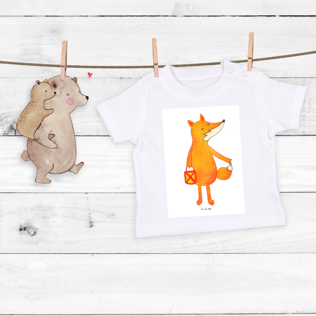 Baby T-Shirt Fuchs Laterne Fuchs, Füchse, Spruch trösten, Liebeskummer Spruch, Laterne, Sankt Martin, Laternenumzug, Aufmuntern, Cäsar Otto Hugo Flaischlen Mädchen,Jungen,Unisex,Motiv,Baby T-Shirt,Kurzarm  Fuchs