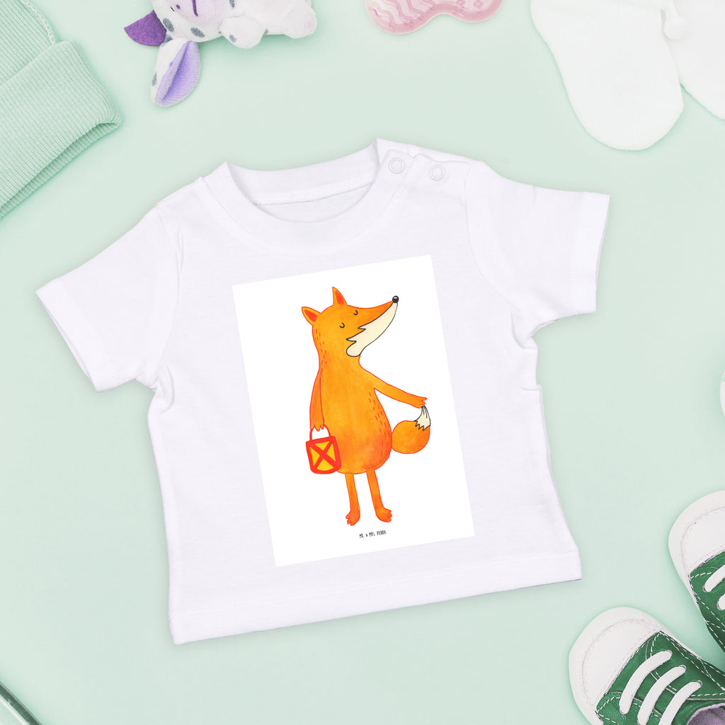 Baby T-Shirt Fuchs Laterne Fuchs, Füchse, Spruch trösten, Liebeskummer Spruch, Laterne, Sankt Martin, Laternenumzug, Aufmuntern, Cäsar Otto Hugo Flaischlen Mädchen,Jungen,Unisex,Motiv,Baby T-Shirt,Kurzarm  Fuchs