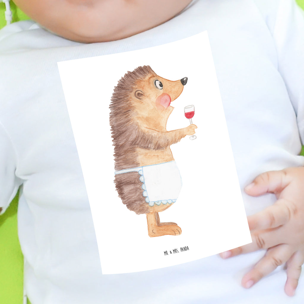 Baby T-Shirt Igel mit Wein Wein Spruch, Igel, Geschenk Weintrinker, Geschenk Weinliebhaber, Wein Deko, Weinglas, Rotwein, Weißwein, Wein trinken Mädchen,Jungen,Unisex,Motiv,Baby T-Shirt,Kurzarm  süße Tiermotive, gute Laune, lustige Sprüche, Tiere