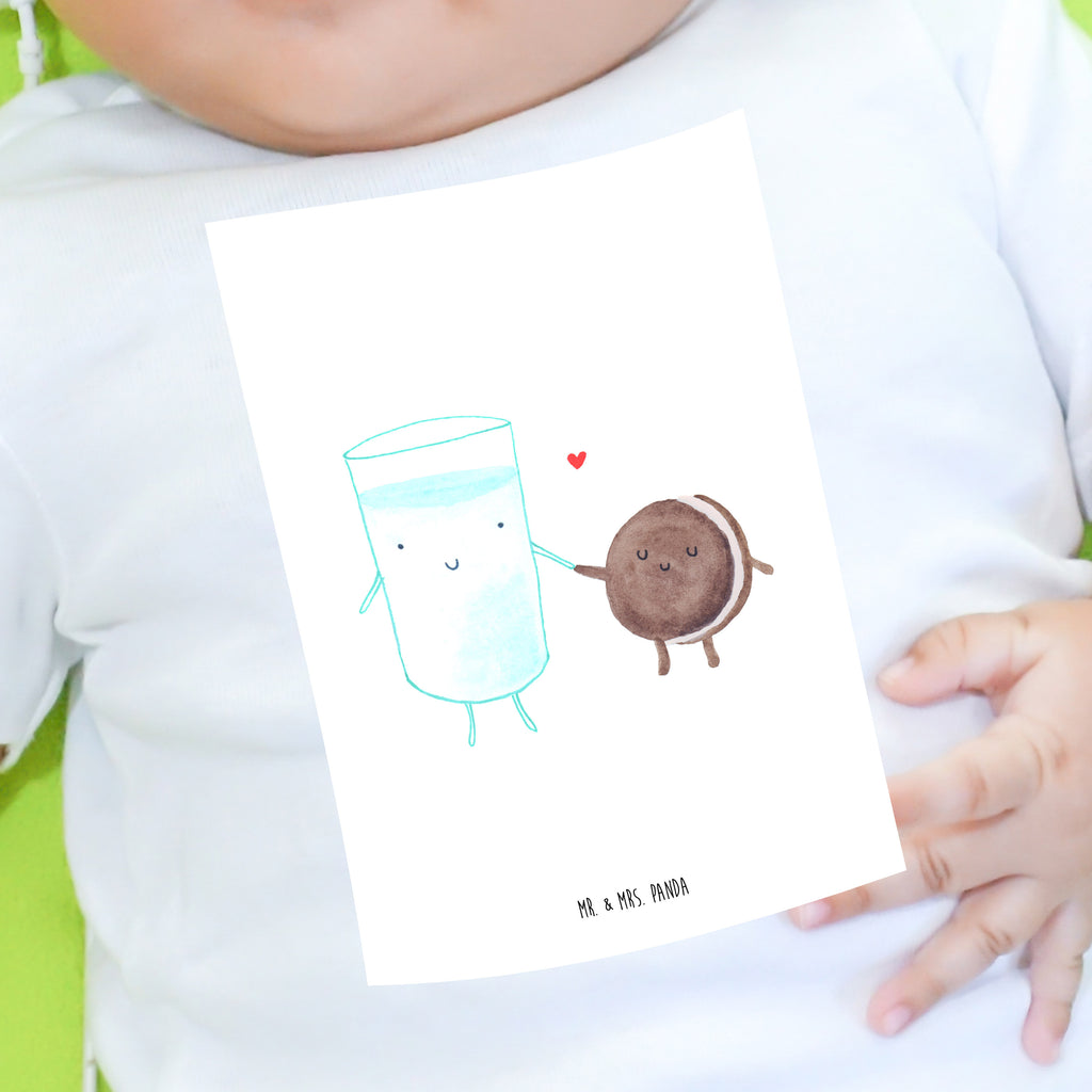 Baby T-Shirt Milch & Keks Milk, Cookie, Milch, Keks, Kekse, Kaffee, Einladung Frühstück, Motiv süß, romantisch, perfektes Paar,  Mädchen,Jungen,Unisex,Motiv,Baby T-Shirt,Kurzarm  süße Tiermotive, gute Laune, lustige Sprüche, Tiere