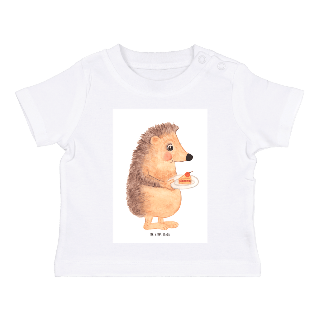 Baby T-Shirt Igel mit Kuchenstück Igel, Essen Spruch, Kuchen, Backen Geschenk, Kuchen backen, Einladung Party, Geburtstagskuchen, Torte  Mädchen,Jungen,Unisex,Motiv,Baby T-Shirt,Kurzarm  süße Tiermotive, gute Laune, lustige Sprüche, Tiere