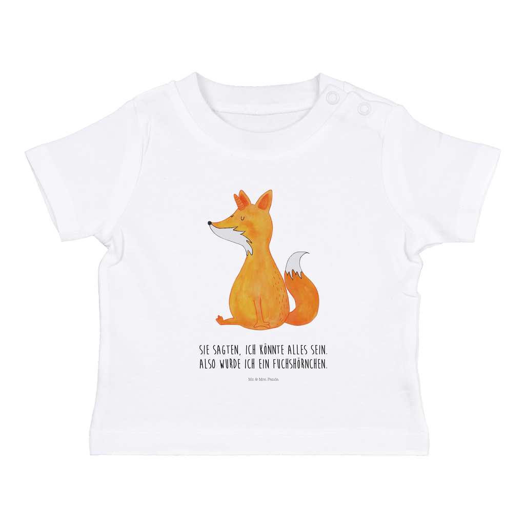 Baby T-Shirt Fuchshörnchen Fuchs, Einhorn, Einhörner, Unicorns, Fuchshörnchen, Fuchshorn, Foxycorn, Füchse Mädchen,Jungen,Unisex,Motiv,Baby T-Shirt,Kurzarm  Einhorn, Einhörner, Einhorn Deko, Pegasus, Unicorn
