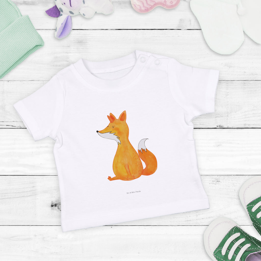 Baby T-Shirt Fuchshörnchen Fuchs, Einhorn, Einhörner, Unicorns, Fuchshörnchen, Fuchshorn, Foxycorn, Füchse Mädchen,Jungen,Unisex,Motiv,Baby T-Shirt,Kurzarm  Einhorn, Einhörner, Einhorn Deko, Pegasus, Unicorn
