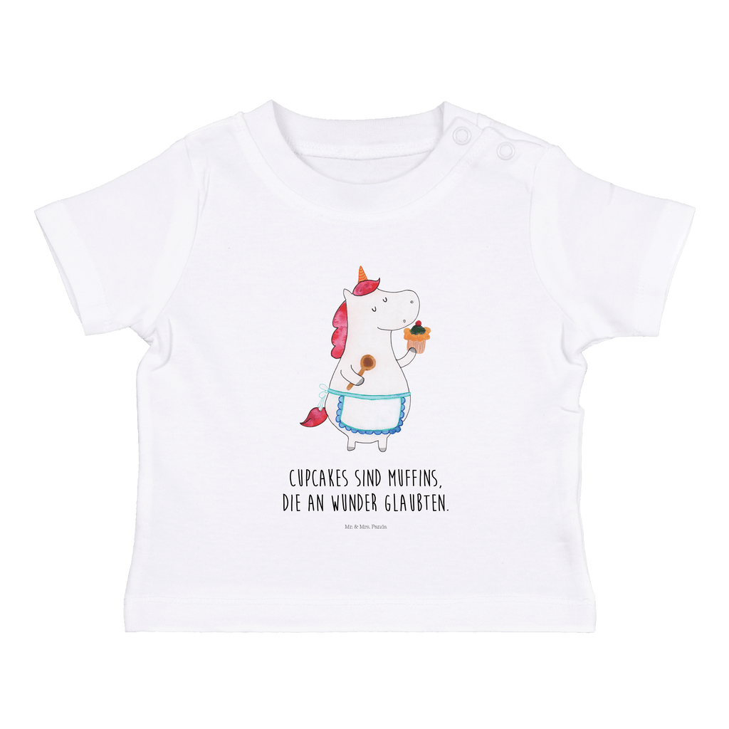 Baby T-Shirt Einhorn Küchenfee Einhorn, Einhörner, Unicorn, backen, Muffin, Motivation, Träumer, träumen, Bäckerin, Hobbykoch, Koch, Torte, Kuchen Mädchen,Jungen,Unisex,Motiv,Baby T-Shirt,Kurzarm  Einhorn, Einhörner, Einhorn Deko, Pegasus, Unicorn