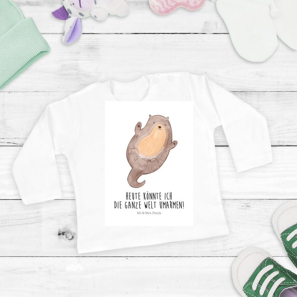 Baby Longsleeve Otter Umarmen Otter Seeotter See Otter Mädchen, Jungen, Baby, Longsleeve, Langarm, Bio, Kleidung, uni, Langarmshirt  Otter, Marder, Wassermarder, Fischotter, Baby Otter, Raubtier, Wasser, Otter Geschenke, Seeotter, Tierliebhaber, Geschenkidee für Tier-Fans, Tier, Säugetier, Meeresbewohner, Geschenke für Verliebte, Pärchen, Geschenk für Freund, Freundin, Paarkalender, intelligente Tiere, Liebe