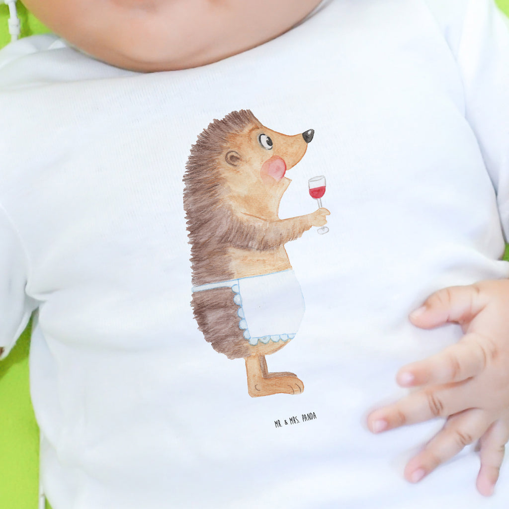 Baby T-Shirt Igel mit Wein Wein Spruch, Igel, Geschenk Weintrinker, Geschenk Weinliebhaber, Wein Deko, Weinglas, Rotwein, Weißwein, Wein trinken Mädchen,Jungen,Unisex,Motiv,Baby T-Shirt,Kurzarm  süße Tiermotive, gute Laune, lustige Sprüche, Tiere