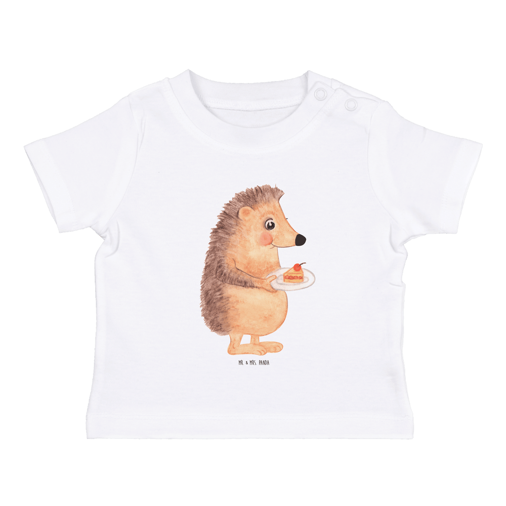 Baby T-Shirt Igel mit Kuchenstück Igel, Essen Spruch, Kuchen, Backen Geschenk, Kuchen backen, Einladung Party, Geburtstagskuchen, Torte  Mädchen,Jungen,Unisex,Motiv,Baby T-Shirt,Kurzarm  süße Tiermotive, gute Laune, lustige Sprüche, Tiere