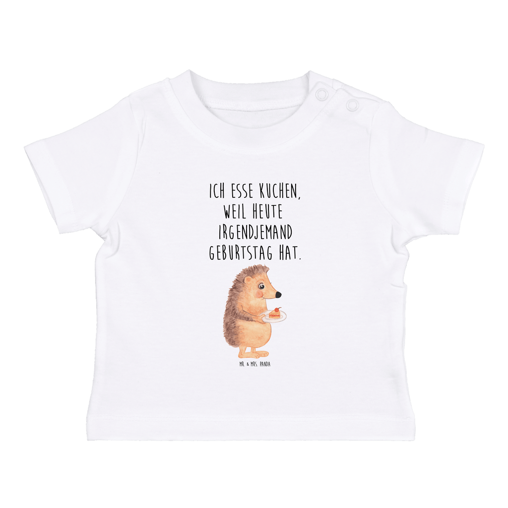 Baby T-Shirt Igel mit Kuchenstück Igel, Essen Spruch, Kuchen, Backen Geschenk, Kuchen backen, Einladung Party, Geburtstagskuchen, Torte  Mädchen,Jungen,Unisex,Motiv,Baby T-Shirt,Kurzarm  süße Tiermotive, gute Laune, lustige Sprüche, Tiere