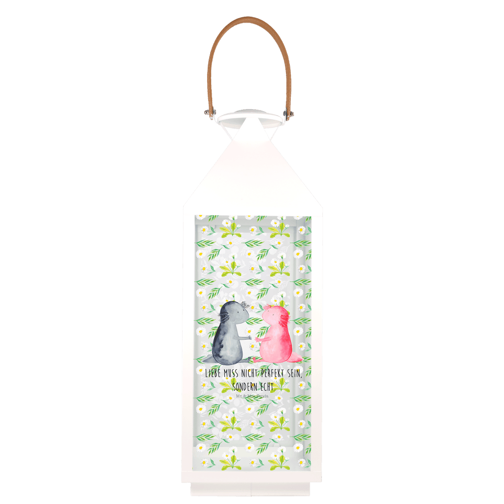 Deko Laterne Axolotl Liebe Gartenlampe, Gartenleuchte, Gartendekoration, Gartenlicht, Laterne  kleine Laternen, XXL Laternen, Laterne groß, Axolotl, Molch, Axolot, Schwanzlurch, Lurch, Lurche, Liebe, große Liebe, Liebesbeweis, Freund, Verlobter, Ehemann, Jahrestag, Valentinstag