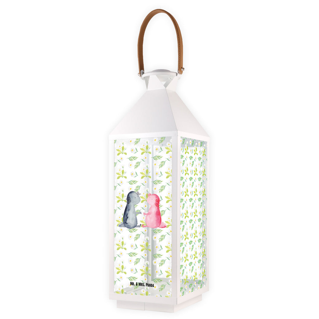Deko Laterne Axolotl Liebe Gartenlampe, Gartenleuchte, Gartendekoration, Gartenlicht, Laterne  kleine Laternen, XXL Laternen, Laterne groß, Axolotl, Molch, Axolot, Schwanzlurch, Lurch, Lurche, Liebe, große Liebe, Liebesbeweis, Freund, Verlobter, Ehemann, Jahrestag, Valentinstag