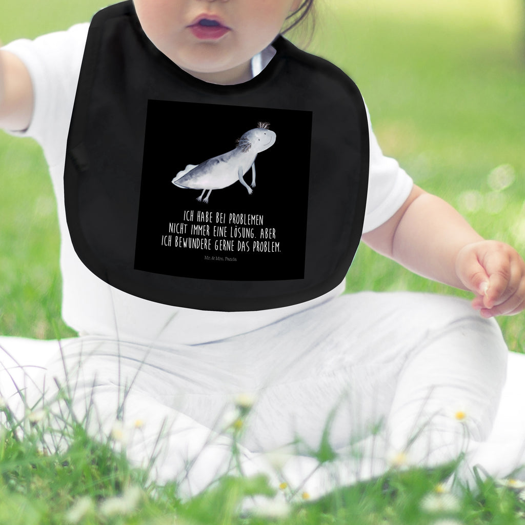 Organic Babylätzchen Axolotl schwimmt Axolotl, Axolot, Schwanzlurch, Lurch, Lurche, Problem, Probleme, Lösungen, Motivation,  Baby, Lätzchen, Spucktuch, Sabberlätzchen, Klettlätzchen, Babygeschenk, Baby Lätzchen, Geschenk für Geburt, Geschenk zur Geburt, Baby Spucktuch, Babyausstattung, Geschenkidee für Babyparty  Axolotl, Molch