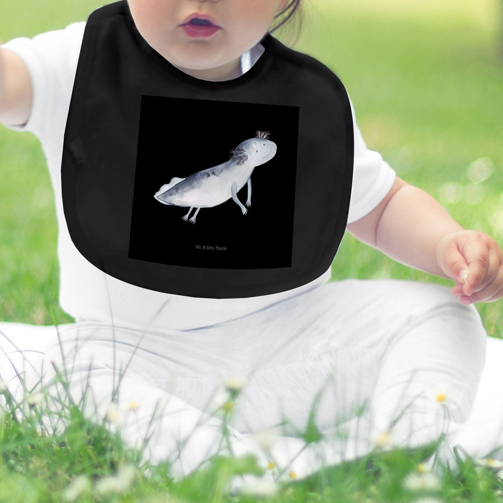 Organic Babylätzchen Axolotl schwimmt Axolotl, Axolot, Schwanzlurch, Lurch, Lurche, Problem, Probleme, Lösungen, Motivation,  Baby, Lätzchen, Spucktuch, Sabberlätzchen, Klettlätzchen, Babygeschenk, Baby Lätzchen, Geschenk für Geburt, Geschenk zur Geburt, Baby Spucktuch, Babyausstattung, Geschenkidee für Babyparty  Axolotl, Molch