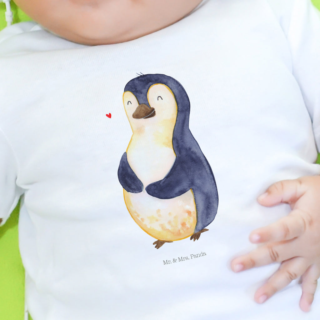Baby T-Shirt Pinguin Diät Pinguin, Pinguine, Diät, Abnehmen, Abspecken, Gewicht, Motivation, Selbstliebe, Körperliebe, Selbstrespekt Mädchen, Jungen, Unisex, Motiv ,Baby T-Shirt, Kurzarm, Shirt, Baby  Pinguin