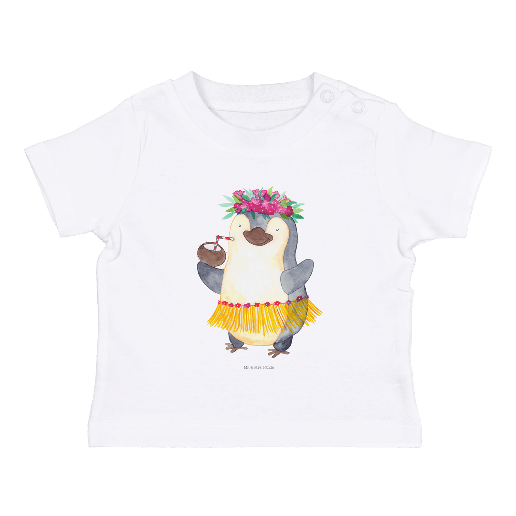 Baby T-Shirt Pinguin Kokosnuss Pinguin, Aloha, Hawaii, Urlaub, Kokosnuss, Pinguine,  Mädchen,Jungen,Unisex,Motiv,Baby T-Shirt,Kurzarm  Pinguin