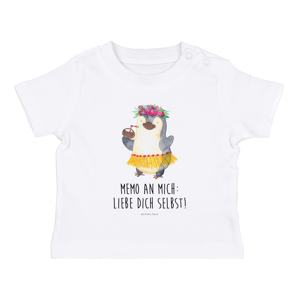 Baby T-Shirt Pinguin Kokosnuss Pinguin, Aloha, Hawaii, Urlaub, Kokosnuss, Pinguine,  Mädchen,Jungen,Unisex,Motiv,Baby T-Shirt,Kurzarm  Pinguin