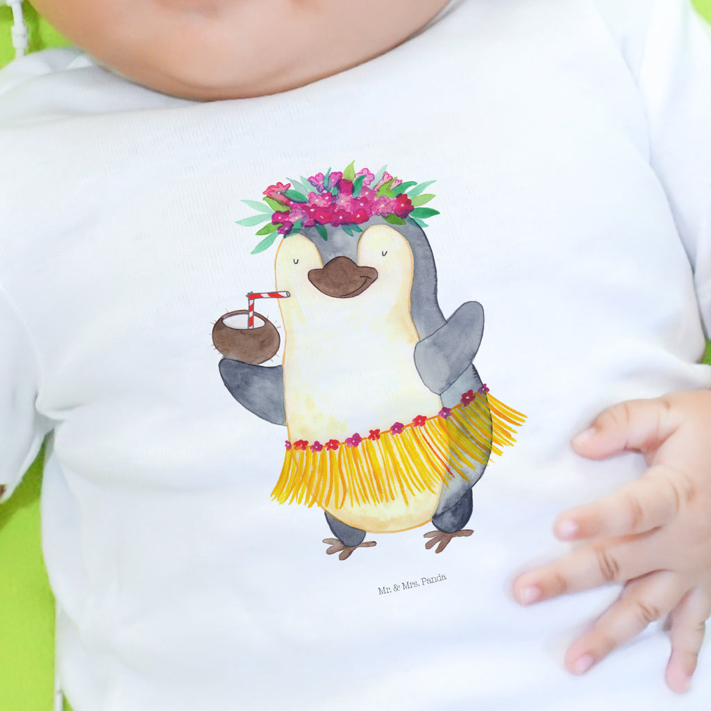 Baby T-Shirt Pinguin Kokosnuss Pinguin, Aloha, Hawaii, Urlaub, Kokosnuss, Pinguine,  Mädchen,Jungen,Unisex,Motiv,Baby T-Shirt,Kurzarm  Pinguin