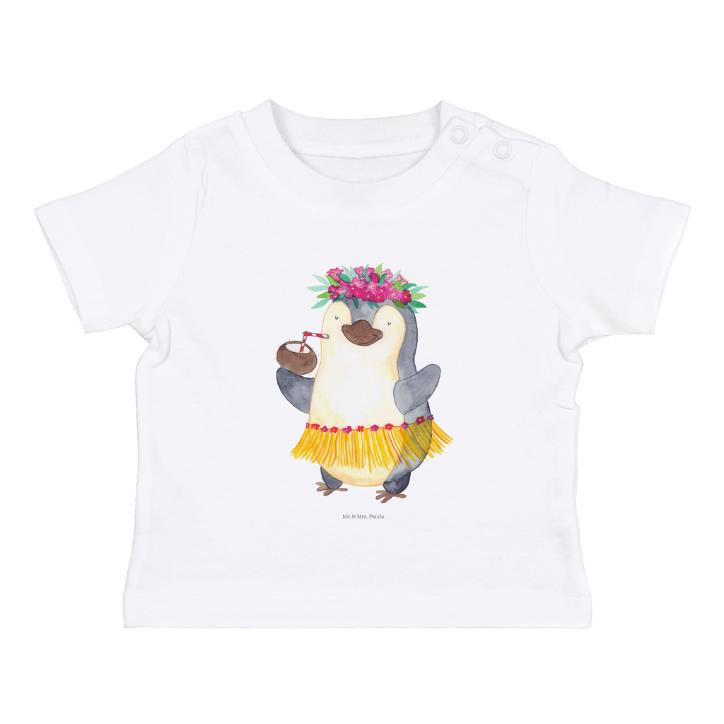 Baby T-Shirt Pinguin Kokosnuss Pinguin, Aloha, Hawaii, Urlaub, Kokosnuss, Pinguine,  Mädchen,Jungen,Unisex,Motiv,Baby T-Shirt,Kurzarm  Pinguin