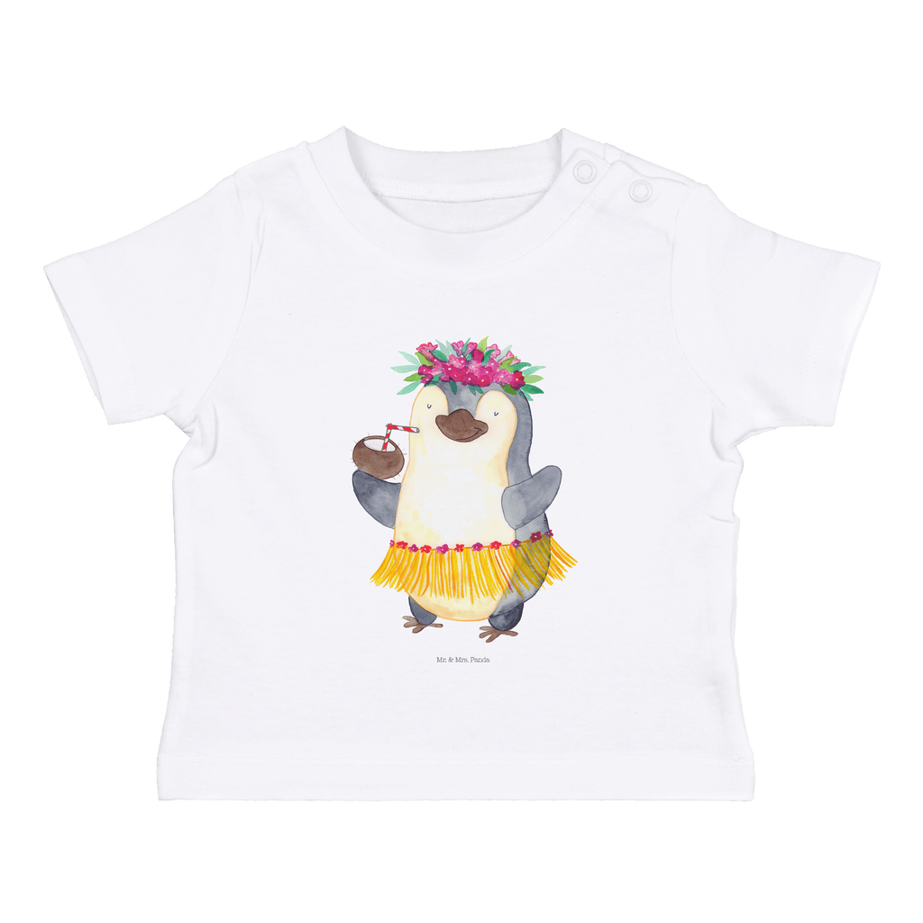 Baby T-Shirt Pinguin Kokosnuss Pinguin, Aloha, Hawaii, Urlaub, Kokosnuss, Pinguine,  Mädchen,Jungen,Unisex,Motiv,Baby T-Shirt,Kurzarm  Pinguin