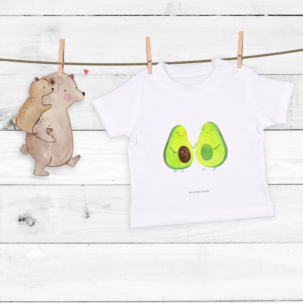 Baby T-Shirt Avocado Pärchen Avocado, Avocuddle, Liebe, Schwangerschaft, Familie, Babyshower, Babyparty, Hochzeit, Kinder, Avocados, Geburt Mädchen,Jungen,Unisex,Motiv,Baby T-Shirt,Kurzarm  Avocado, Veggie, Vegan, Gesund