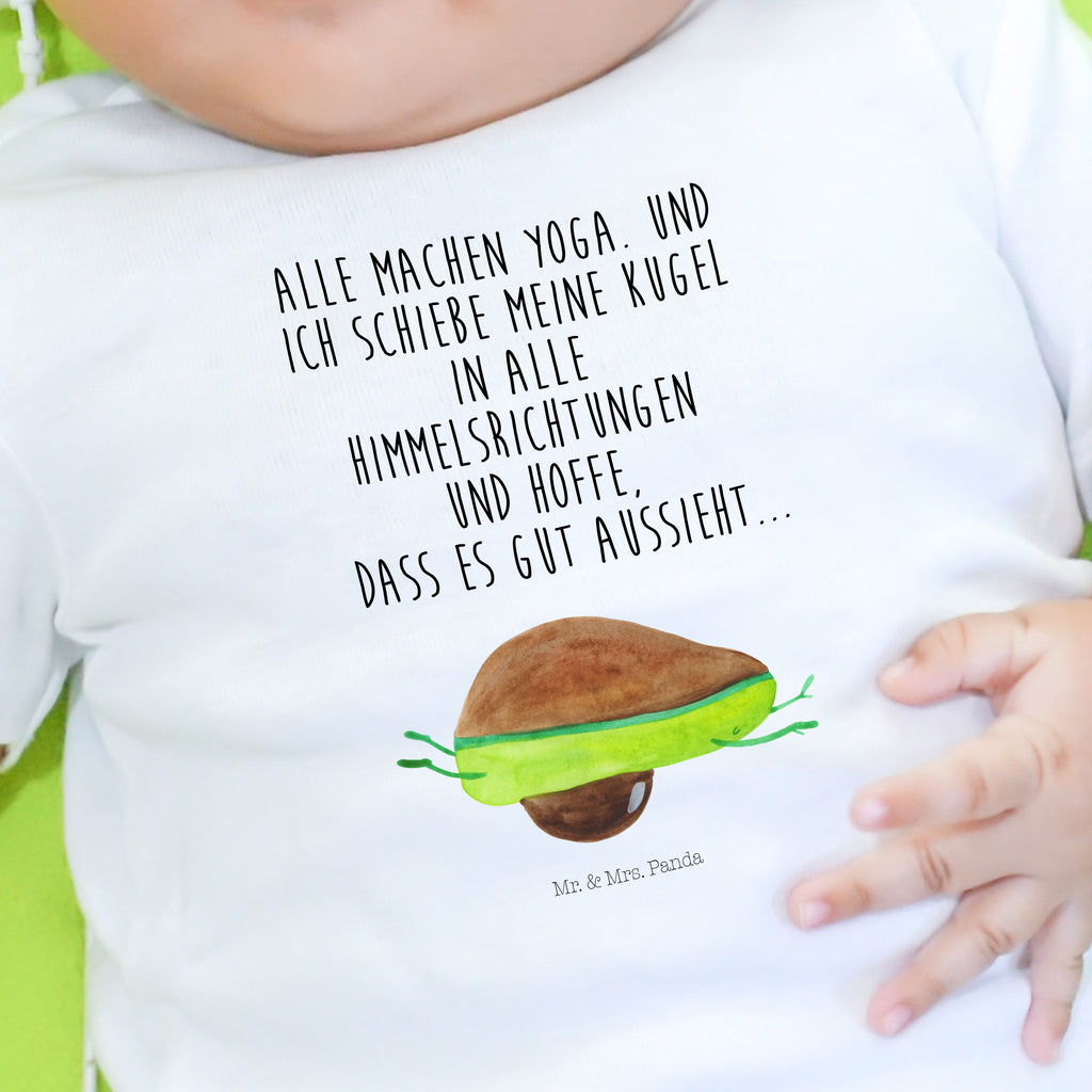 Baby T-Shirt Avocado Yoga Avocado Yoga Vegan Mädchen,Jungen,Unisex,Motiv,Baby T-Shirt,Kurzarm  Avocado, Veggie, Vegan, Gesund