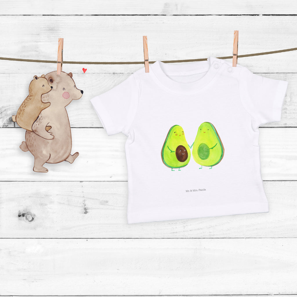 Baby T-Shirt Avocado Pärchen Avocado, Avocuddle, Liebe, Schwangerschaft, Familie, Babyshower, Babyparty, Hochzeit, Kinder, Avocados, Geburt Mädchen,Jungen,Unisex,Motiv,Baby T-Shirt,Kurzarm  Avocado, Veggie, Vegan, Gesund