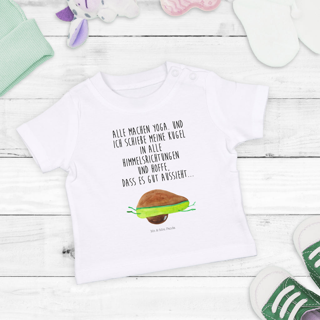 Baby T-Shirt Avocado Yoga Avocado Yoga Vegan Mädchen,Jungen,Unisex,Motiv,Baby T-Shirt,Kurzarm  Avocado, Veggie, Vegan, Gesund