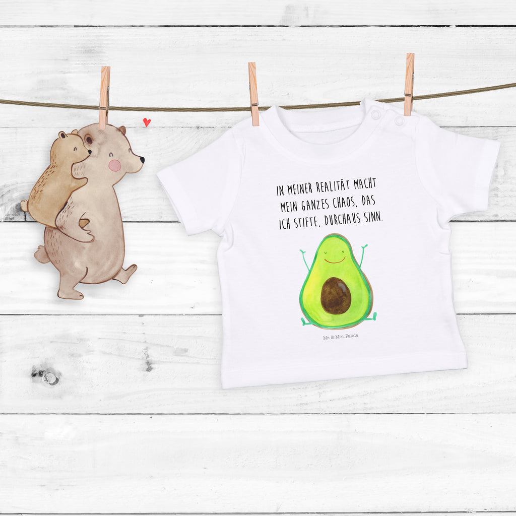 Baby T-Shirt Avocado Happy Avocado, Chaos,  Mädchen,Jungen,Unisex,Motiv,Baby T-Shirt,Kurzarm  Avocado, Veggie, Vegan, Gesund