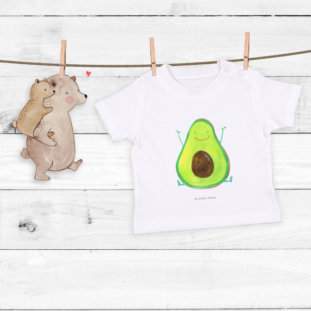 Baby T-Shirt Avocado Happy Avocado, Chaos,  Mädchen,Jungen,Unisex,Motiv,Baby T-Shirt,Kurzarm  Avocado, Veggie, Vegan, Gesund