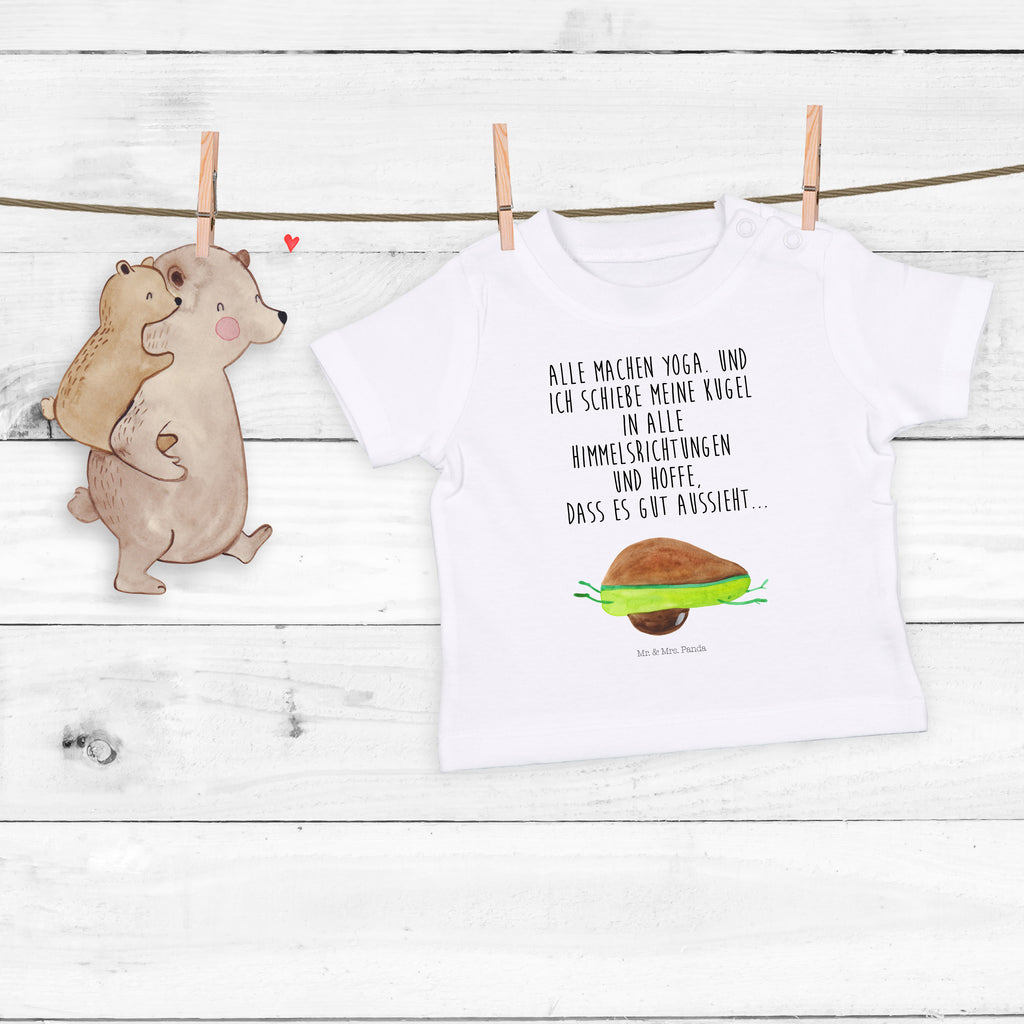 Baby T-Shirt Avocado Yoga Avocado Yoga Vegan Mädchen,Jungen,Unisex,Motiv,Baby T-Shirt,Kurzarm  Avocado, Veggie, Vegan, Gesund