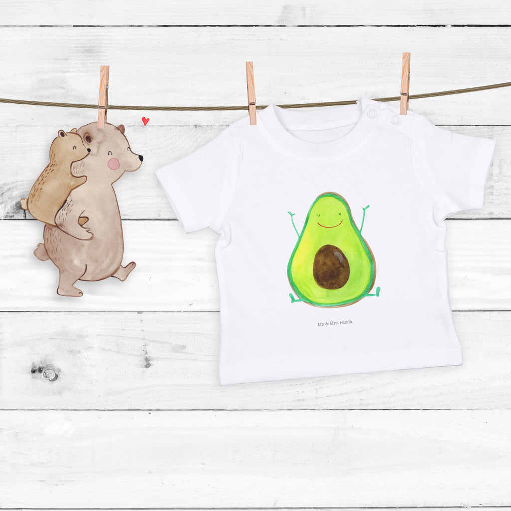 Baby T-Shirt Avocado Happy Avocado, Chaos,  Mädchen,Jungen,Unisex,Motiv,Baby T-Shirt,Kurzarm  Avocado, Veggie, Vegan, Gesund