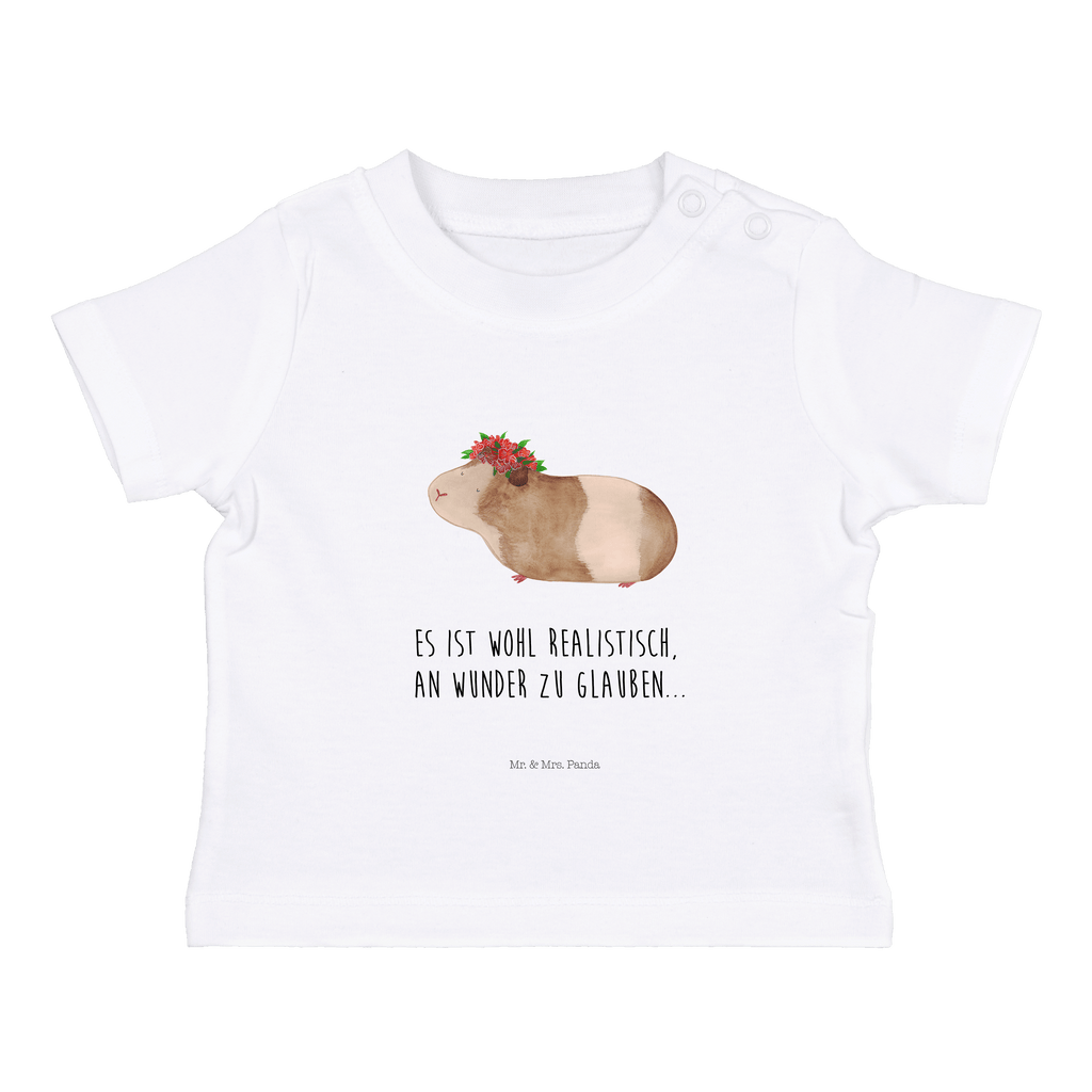 Baby T-Shirt Meerschweinchen weise Meerschweinchen, Meerie, Meeries, Wunder, Blumenkind, Realität, Spruch, Weisheit, Motivation, Wunderland Mädchen,Jungen,Unisex,Motiv,Baby T-Shirt,Kurzarm  süße Tiermotive, gute Laune, lustige Sprüche, Tiere
