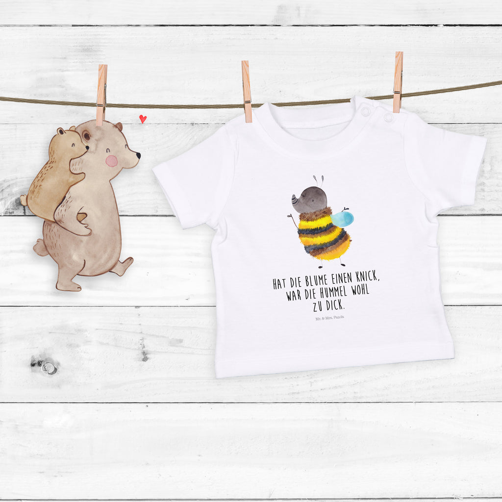Baby T-Shirt Hummel flauschig Hummel, Flauschig, Biene, Blume, Natur Mädchen,Jungen,Unisex,Motiv,Baby T-Shirt,Kurzarm  süße Tiermotive, gute Laune, lustige Sprüche, Tiere