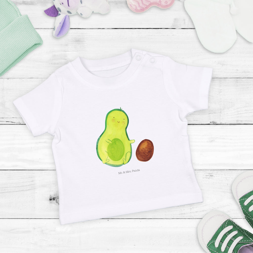 Baby T-Shirt Avocado rollt Kern Avocado, Avocados,Schwanger, Geburt, Geburtstag, Säugling, Kind, erstes Kind, zur Geburt, Schwangerschaft, Babyparty, Baby, große Liebe, Liebe, Love Mädchen,Jungen,Unisex,Motiv,Baby T-Shirt,Kurzarm  Avocado, Veggie, Vegan, Gesund