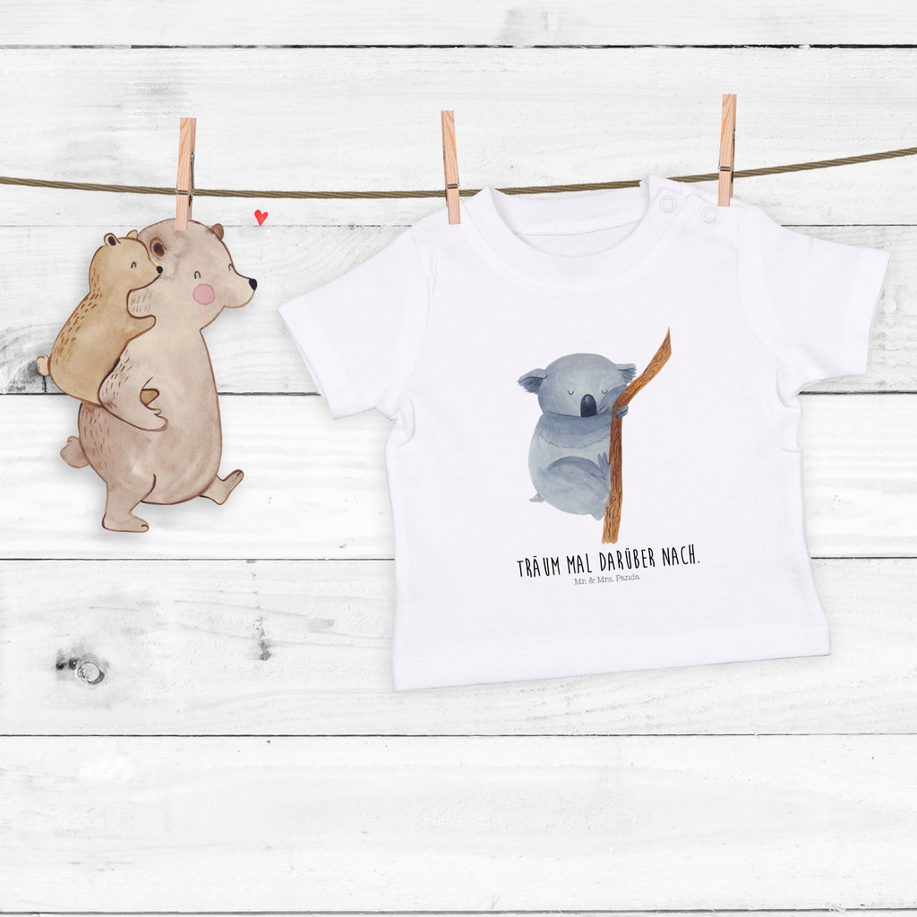 Baby T-Shirt Koalabär Koala, träumen, Traum, schlafen, Schlafzimmer, Traumland, Bär, Koalabär Mädchen,Jungen,Unisex,Motiv,Baby T-Shirt,Kurzarm  süße Tiermotive, gute Laune, lustige Sprüche, Tiere