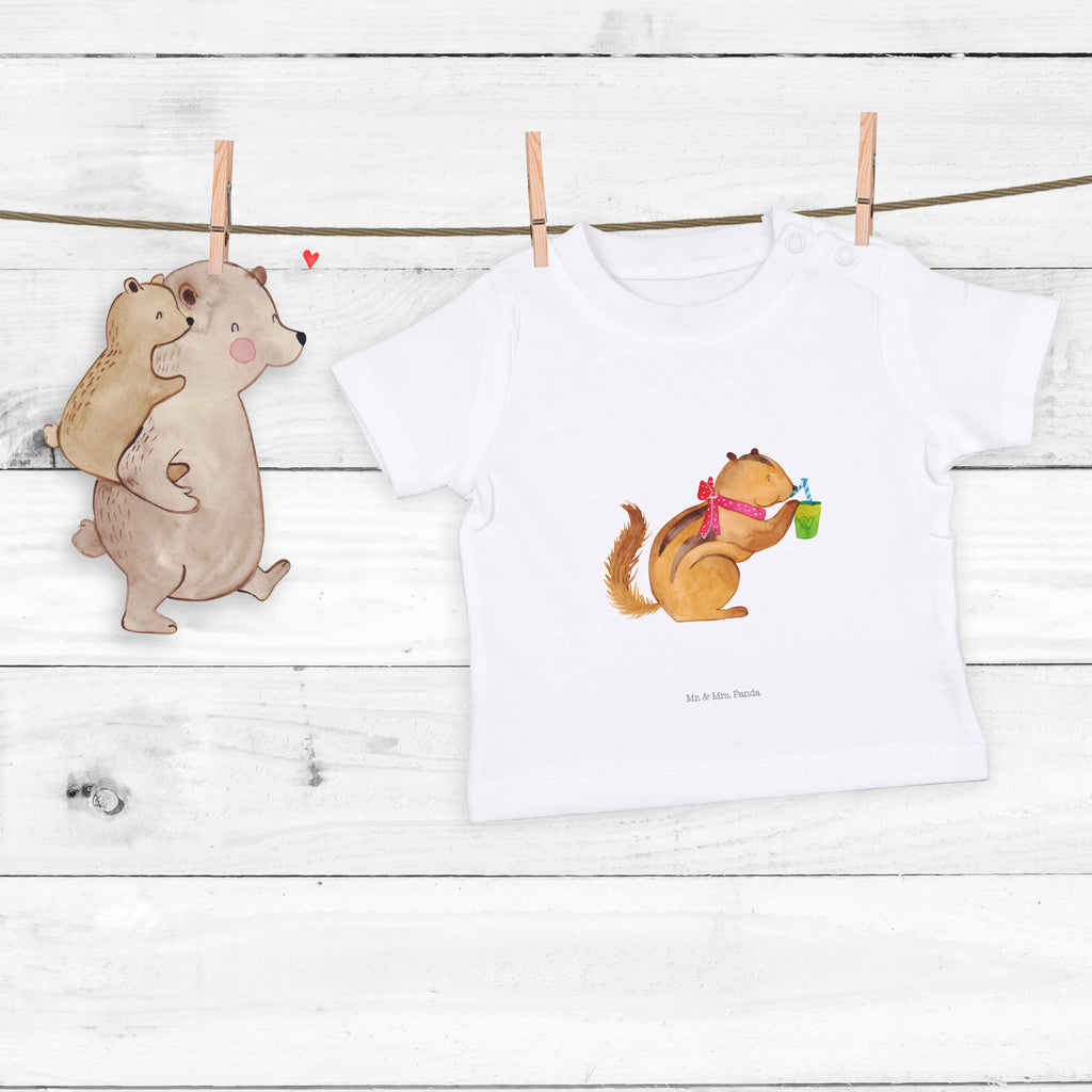 Baby T-Shirt Eichhörnchen Smoothie Green Smoothies, Diät, Abnehmen, Streifenhörnchen, Eichhörnchen,  Mädchen,Jungen,Unisex,Motiv,Baby T-Shirt,Kurzarm  süße Tiermotive, gute Laune, lustige Sprüche, Tiere