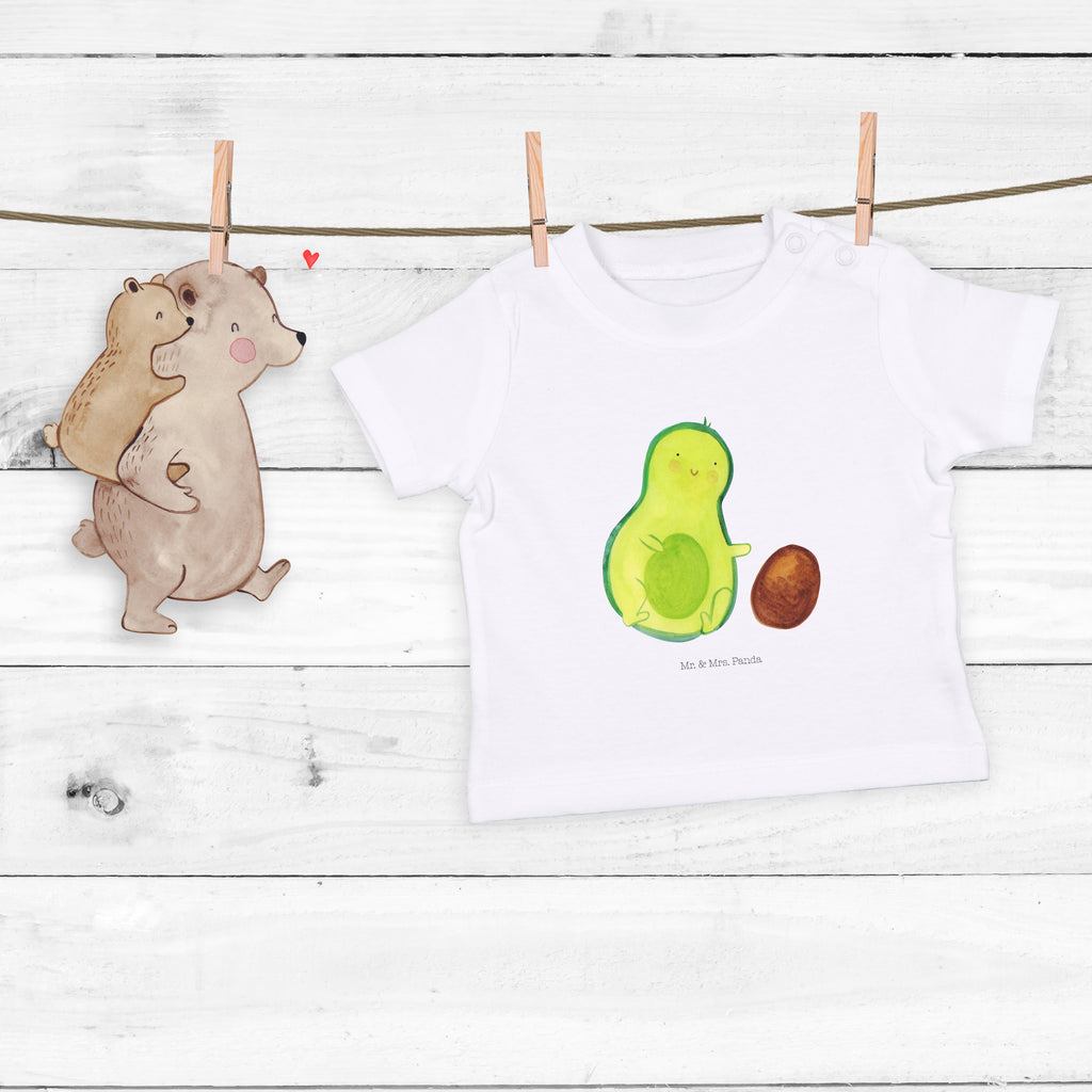 Baby T-Shirt Avocado rollt Kern Avocado, Avocados,Schwanger, Geburt, Geburtstag, Säugling, Kind, erstes Kind, zur Geburt, Schwangerschaft, Babyparty, Baby, große Liebe, Liebe, Love Mädchen,Jungen,Unisex,Motiv,Baby T-Shirt,Kurzarm  Avocado, Veggie, Vegan, Gesund
