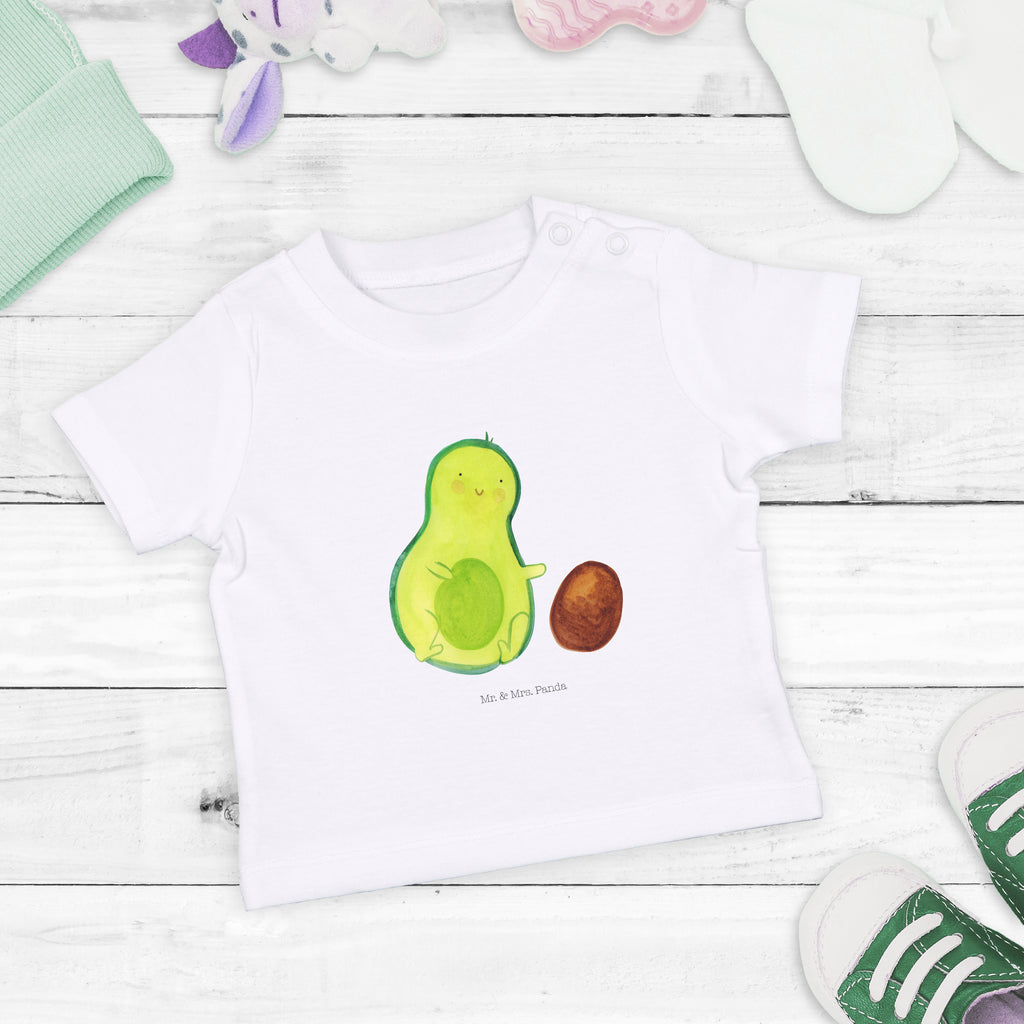 Baby T-Shirt Avocado rollt Kern Avocado, Avocados,Schwanger, Geburt, Geburtstag, Säugling, Kind, erstes Kind, zur Geburt, Schwangerschaft, Babyparty, Baby, große Liebe, Liebe, Love Mädchen,Jungen,Unisex,Motiv,Baby T-Shirt,Kurzarm  Avocado, Veggie, Vegan, Gesund