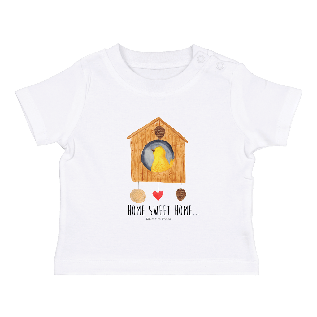 Baby T-Shirt Vogelhaus sweet Home Vogelhaus, Vogel, Home sweet Home, Einzug, Umzug, Geschenk, Einzugsgeschenk, Hausbau, Haus Mädchen,Jungen,Unisex,Motiv,Baby T-Shirt,Kurzarm  süße Tiermotive, gute Laune, lustige Sprüche, Tiere