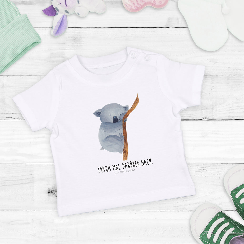 Baby T-Shirt Koalabär Koala, träumen, Traum, schlafen, Schlafzimmer, Traumland, Bär, Koalabär Mädchen,Jungen,Unisex,Motiv,Baby T-Shirt,Kurzarm  süße Tiermotive, gute Laune, lustige Sprüche, Tiere